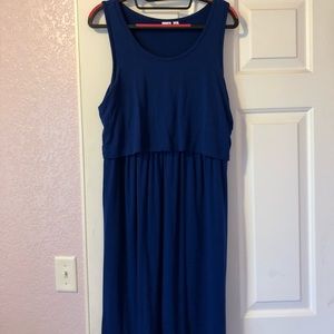 Blue nursing dress - GAP